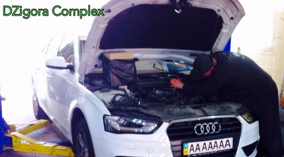 Ремонт автомобиля марки Audi